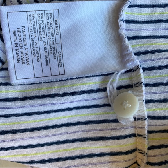 Nike Dri-Fit UV Striped Short Sleeve Polo Shirt - Picture 7 of 7